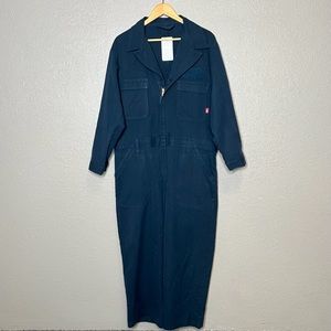 U.S. Navy Blue Flame Resistant Utility Coveralls Uniform